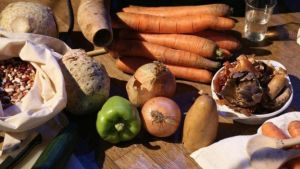 اليكم أغرب أوركسترا في العالم.. بآلات مصنوعة من الخضروات!