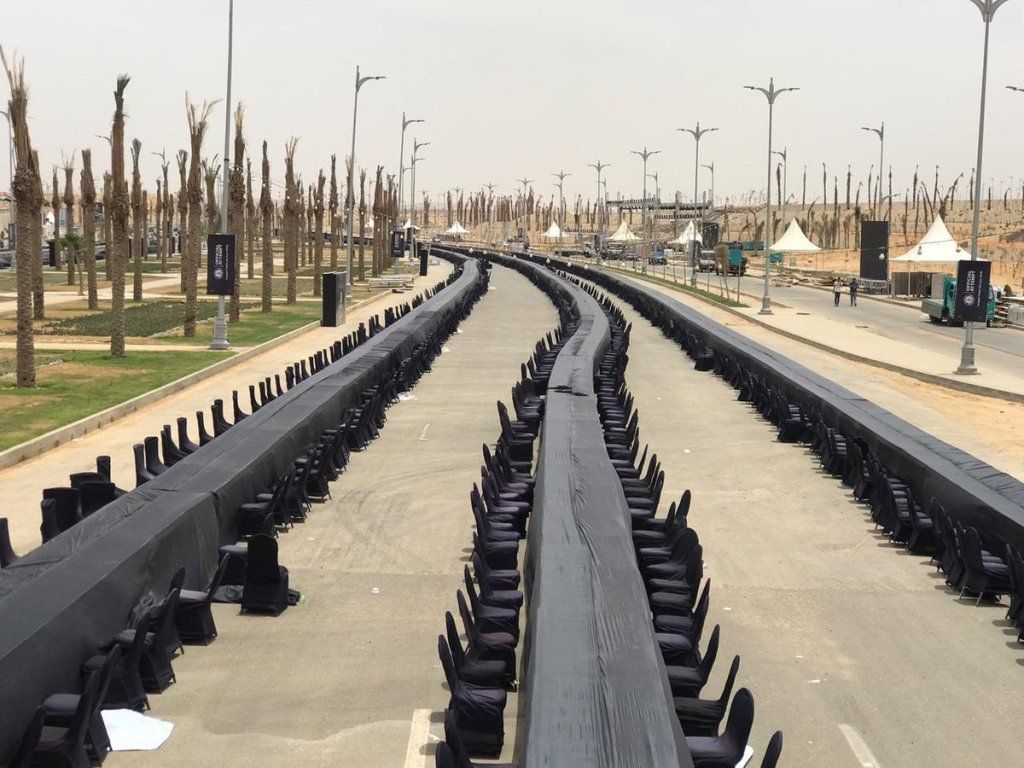 في مصر.. استعدادات لإقامة أطول مائدة إفطار رمضانية في العالم 1 في مصر.. استعدادات لإقامة أطول مائدة إفطار رمضانية في العالم