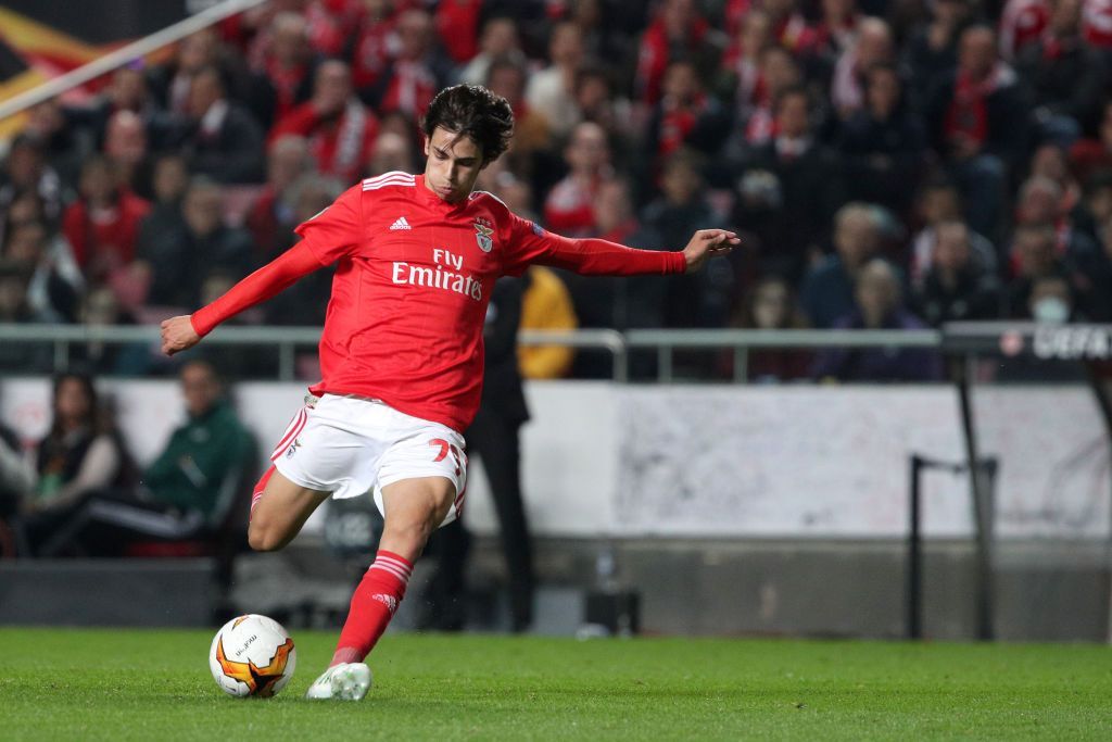 According to the Portuguese and Spanish press, Atletico Madrid has anticipated all the competition and will pay 120 million to Benfica to have the Portuguese forward Joao Felix in the Spanish capital as the club's new headliner, in Madrid, Spain on June 18, 2019. Manchester City, of Pep Guardiola, was the other club that was in the race for the Portuguese international. This will be the biggest transfer of Portuguese football. (File Image) (Photo by Pedro Fiúza/NurPhoto via Getty Images)