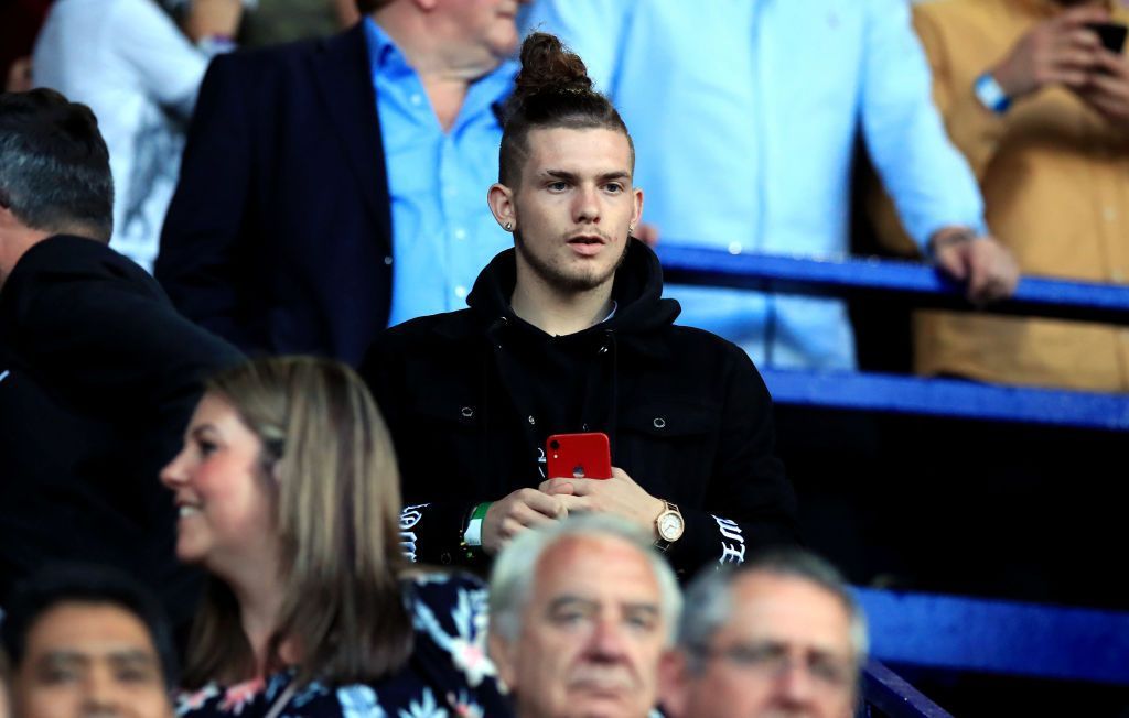 Harvey Elliott watches from the stands during the Pre-Season Friendly at Prenton Park, Birkenhead. (Photo by Peter Byrne/PA Images via Getty Images)