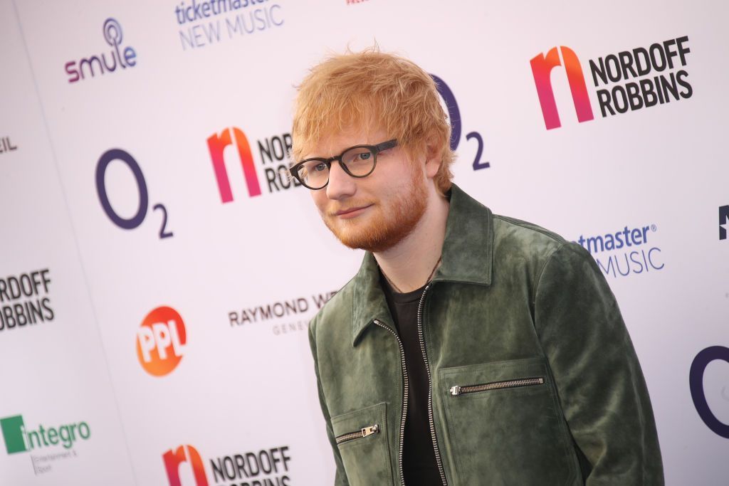 LONDON, ENGLAND - JULY 05: Ed Sheeran attends the Nordoff Robbins O2 Silver Clef Awards 2019 at Grosvenor House on July 05, 2019 in London, England. (Photo by Mike Marsland/WireImage)