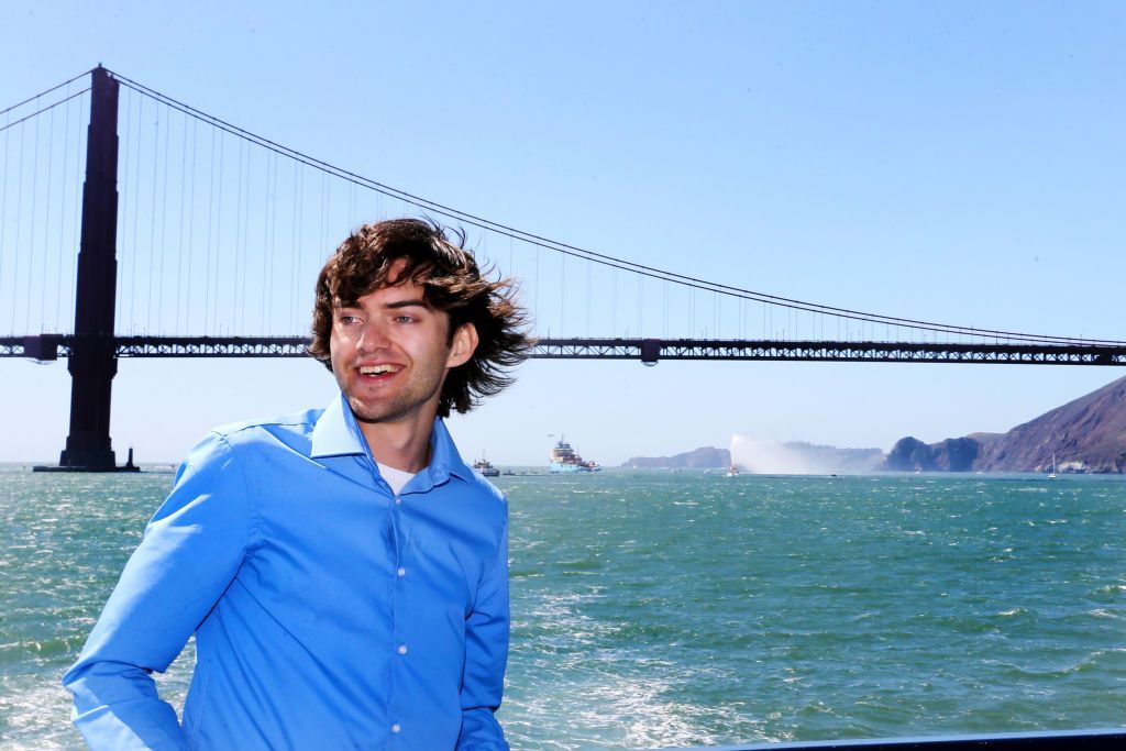 SAN FRANCISCO, CA - SEPTEMBER 08: The Ocean Cleanup launched its first cleanup system from San Francisco, Calif., to the Ocean. The cleanup System 001, created by Dutch environmental activist and innovator Boyan Slat, is a 2,000 feet long floater which was assembled in Alameda, and will start collecting plastic in the 'Great Pacific Garbage Patch' in the Pacific Ocean between California and Hawaii. (Photo by Ray Chavez/Digital First Media/East Bay Times via Getty Images)