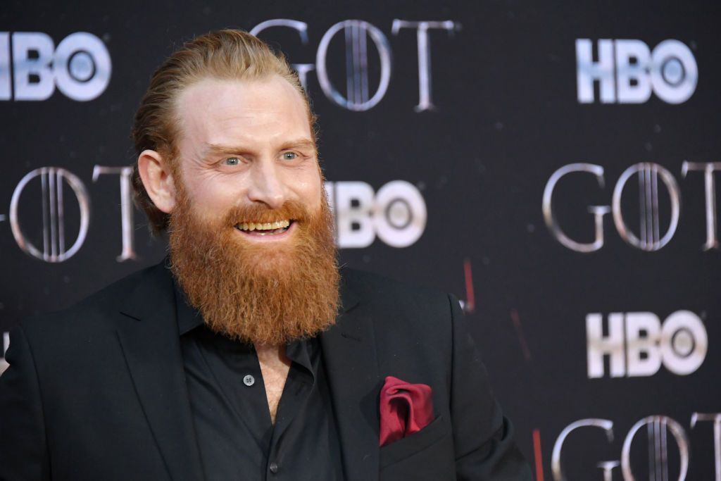 NEW YORK, NY - APRIL 03:  Kristofer Hivju attends the "Game Of Thrones" season 8 premiere on April 3, 2019 in New York City.  (Photo by Mike Coppola/FilmMagic)
