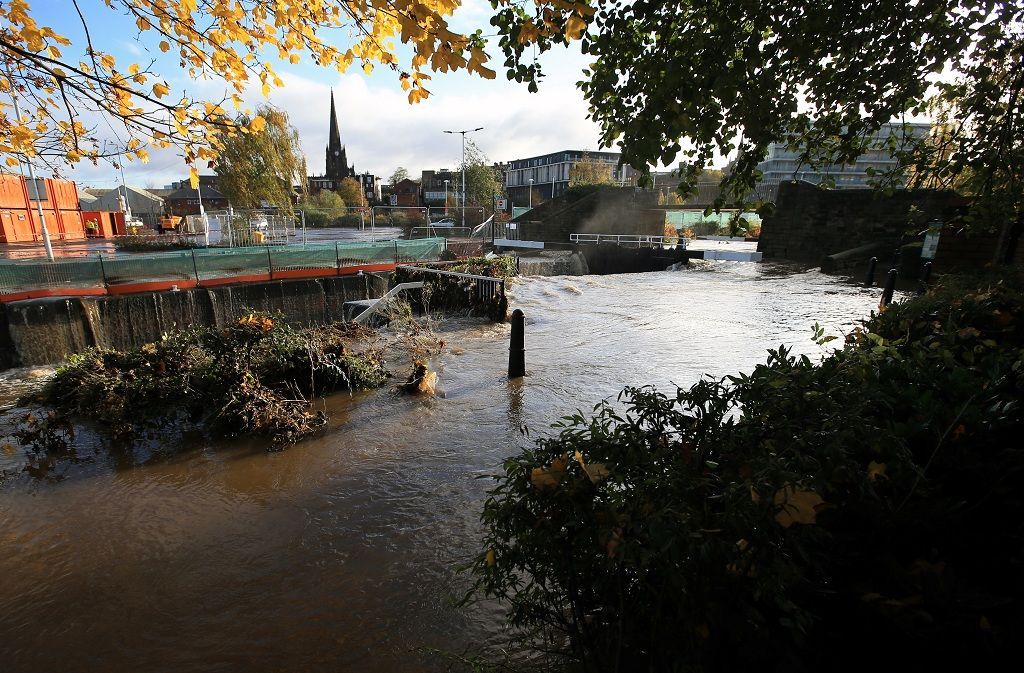 General view shows the Rotherham locks, in Rotherham, near Sheffield, Britain November 8, 2019. REUTERS/Jon Super