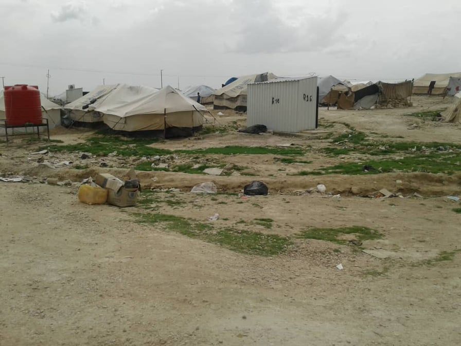 نساء داعش يعلن عصياناً بمخيم الهول ويتسببن بحريق يوقع قتلى