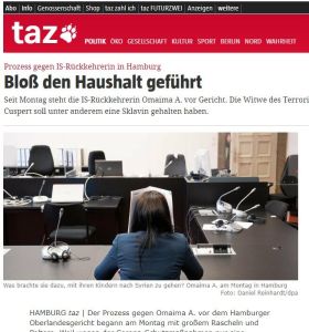 taz german news-omaima abdi