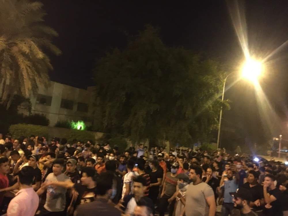 تجدد الاحتجاجات الشعبية في بابل بالعراق 1 تجدد الاحتجاجات الشعبية في بابل بالعراق