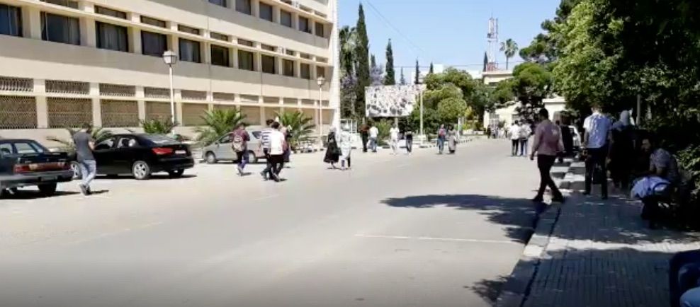 طلاب جامعة دمشق يتهمون الإدارة بالفشل في اتخاذ اجراءات مناسبة لمواجهة كورونا