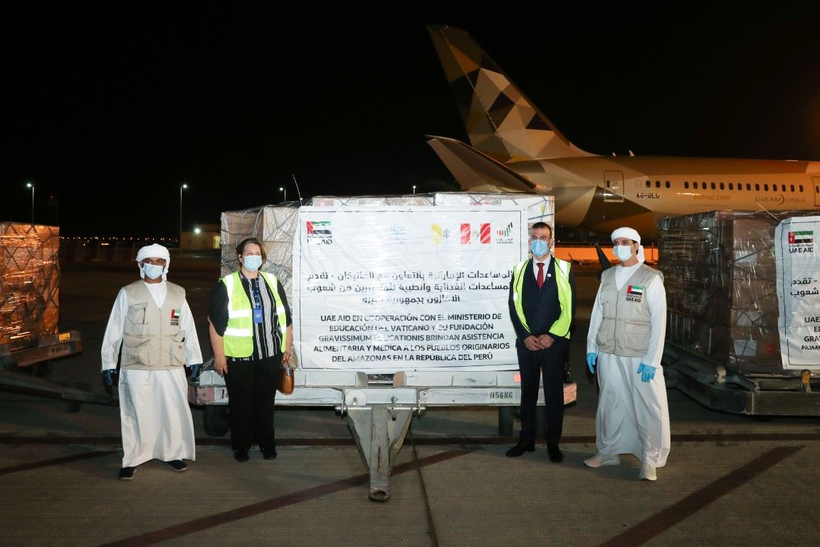 المساعدات الطبية والغذائية للمتضررين من شعوب الأمازون في جمهورية البيرو - wam