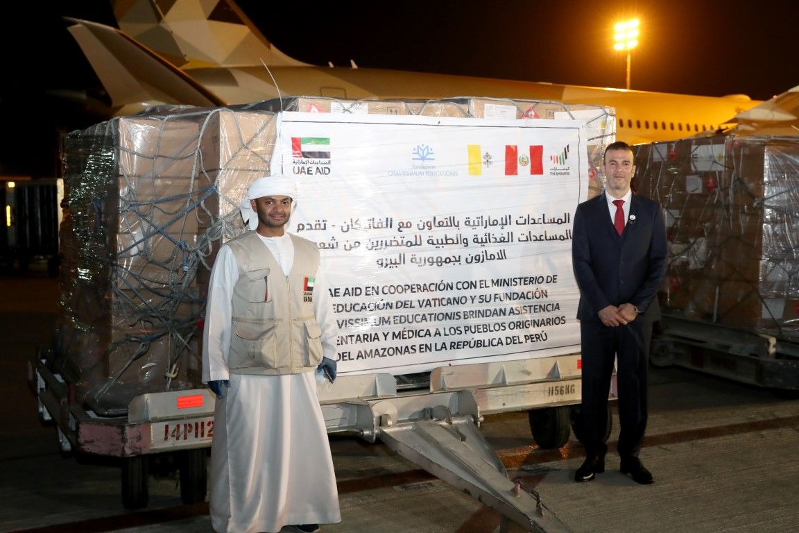 المساعدات الطبية والغذائية للمتضررين من شعوب الأمازون في جمهورية البيرو - wam