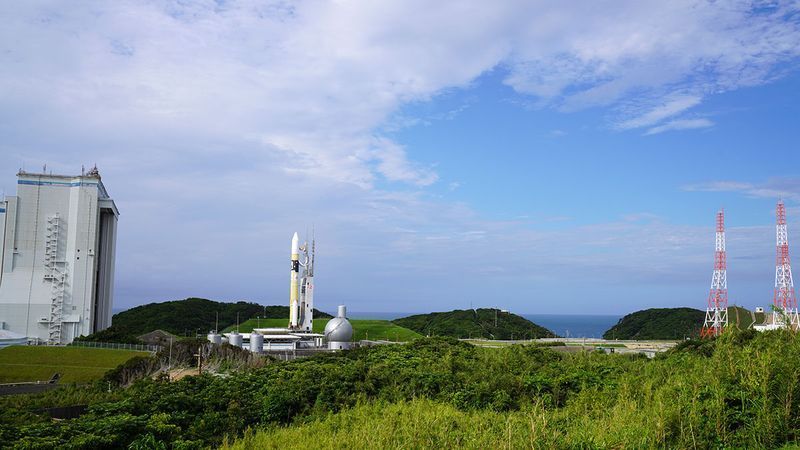 شاهد موقع إطلاق صاروخ مسبار الأمل