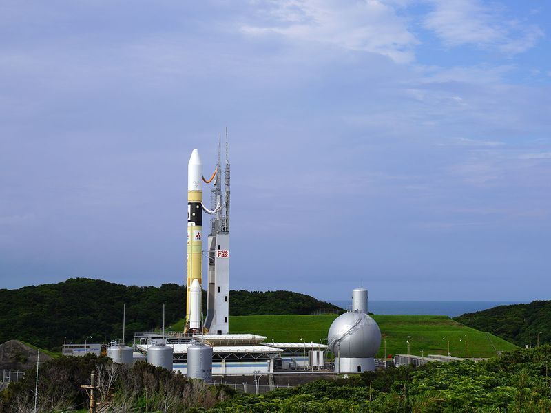 شاهد موقع إطلاق صاروخ مسبار الأمل