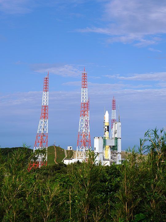 شاهد موقع إطلاق صاروخ مسبار الأمل