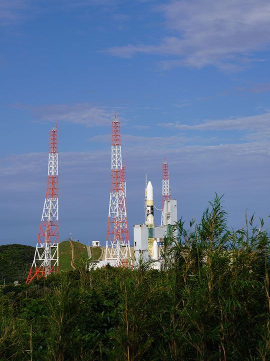 شاهد موقع إطلاق صاروخ مسبار الأمل