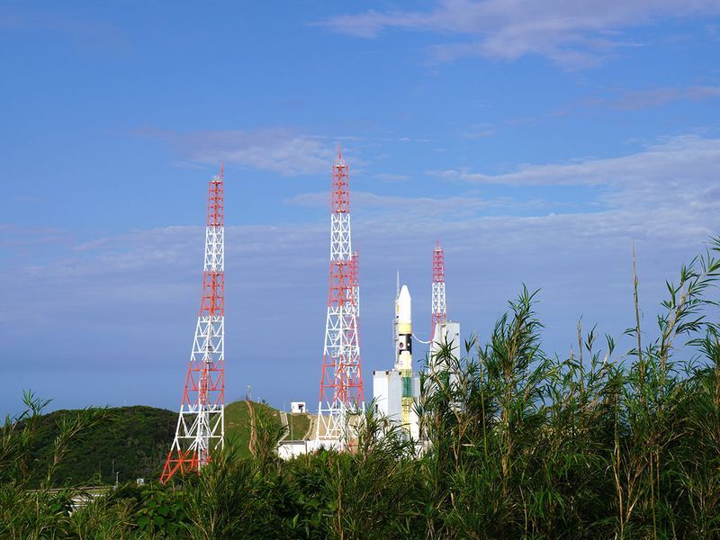 شاهد موقع إطلاق صاروخ مسبار الأمل