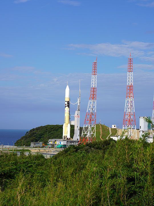 شاهد موقع إطلاق صاروخ مسبار الأمل