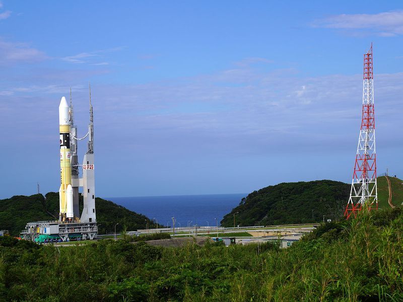 شاهد موقع إطلاق صاروخ مسبار الأمل