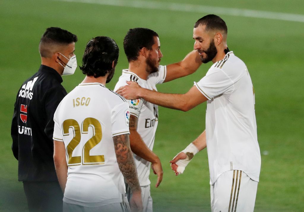 زيدان: هازارد حزين و"منزعج" بعد تعرضه لإصابة جديدة