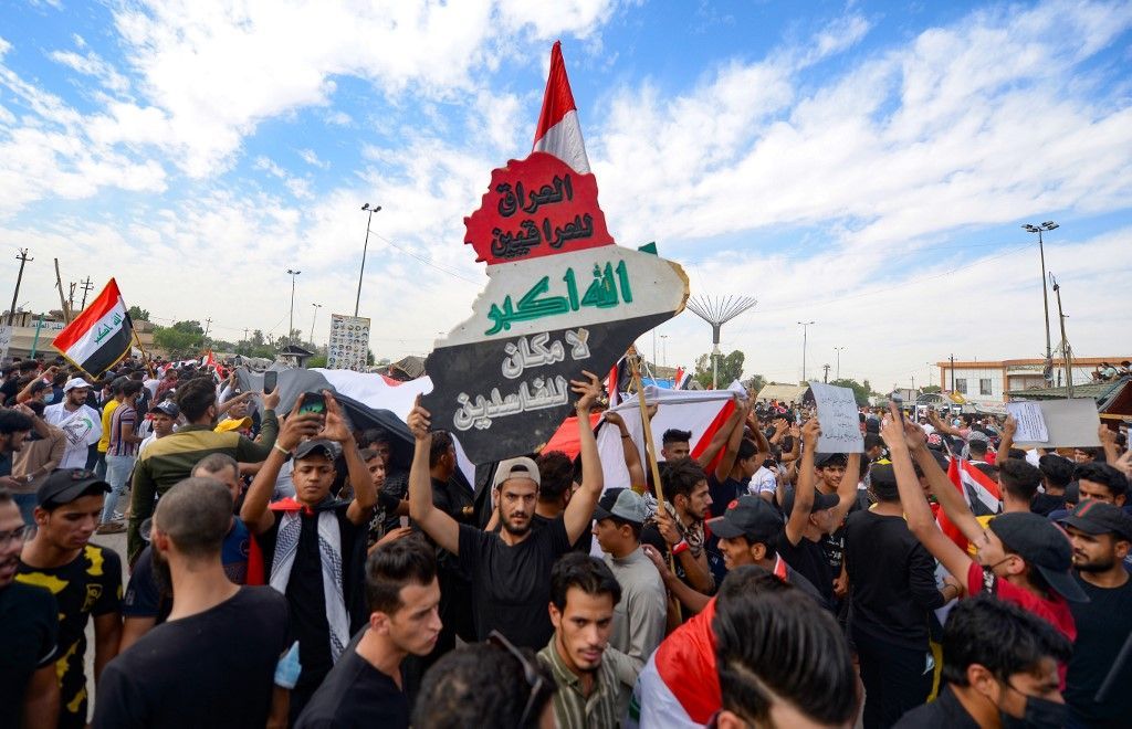 تظاهرات العراق في صورة أشبه بالتي كانت قبل عام "صور"