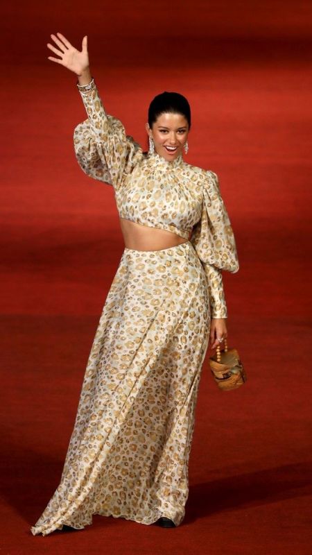 عارضة الأزياء اللبنانية سينثيا خليفة/غيتي