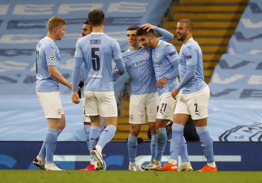 مانشستر سيتي يواصل تألقه الأوروبي بثلاثية في شباك أولمبياكوس