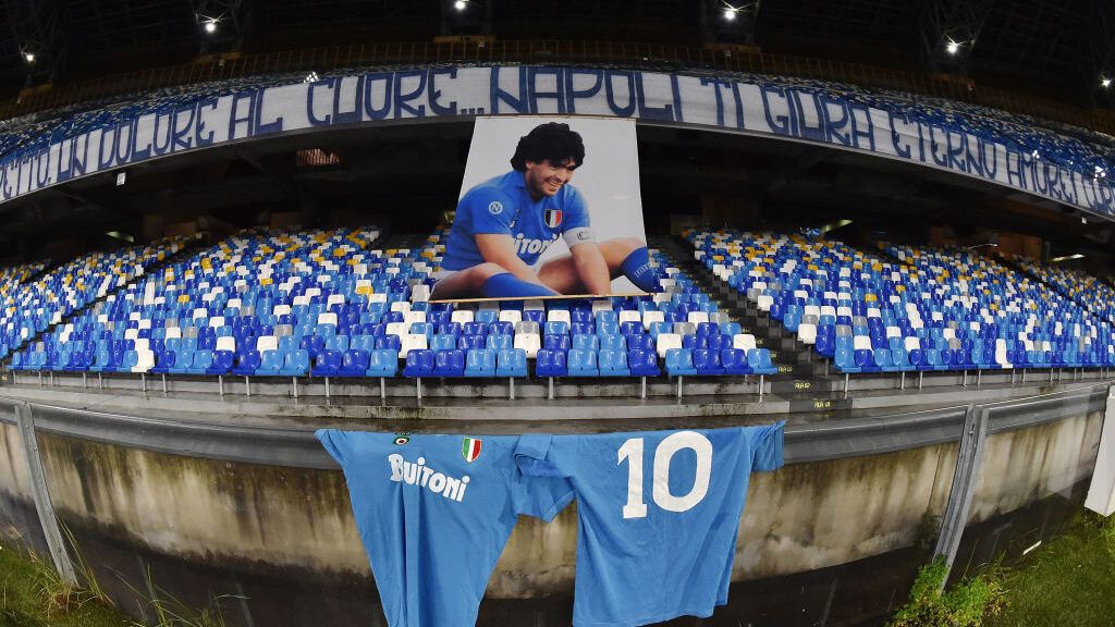 من براينت إلى مارادونا.. أبرز أساطير الرياضة الراحلين في 2020 2 رسمياً.. نابولي يعلن تغيير إسم ملعبه إلى ”دييغو أرماندو مارادونا“