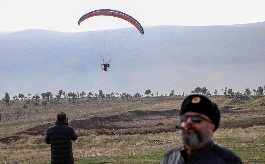 انتعاش الرياضات الهوائية في ااقليم كردستان العراق