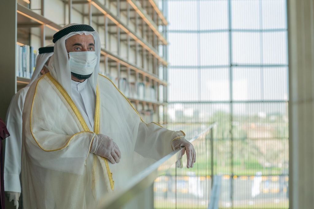 حاكم الشارقة يفتتح "بيت الحكمة" أحدث نموذج في العالم لمكتبات المستقبل 1 حاكم الشارقة يفتتح "بيت الحكمة" أحدث نموذج في العالم لمكتبات المستقبل