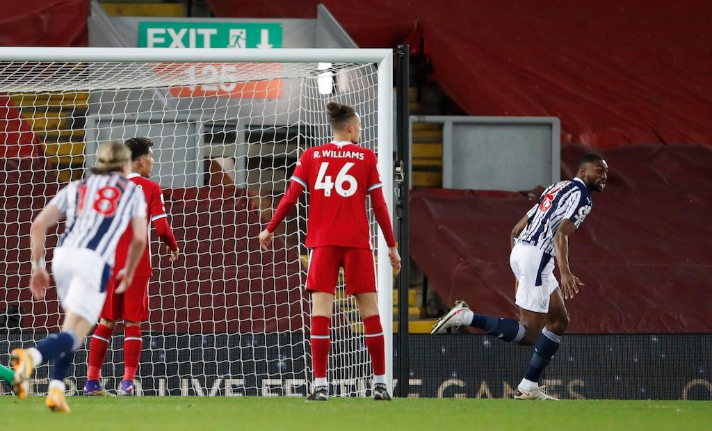 ليفربول يسقط في فخ التعادل أمام وست بروميتش بالبريميرليغ