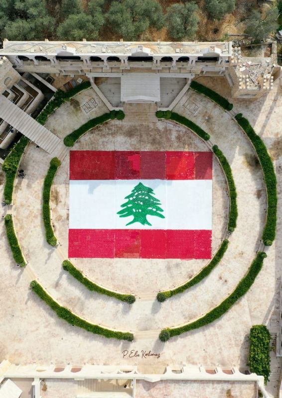 بعدما هزمت اليابان ومكسيكو.. لبنانية تدخل ”غينيس“ للمرة الـ3 بأكبر علم لبناني