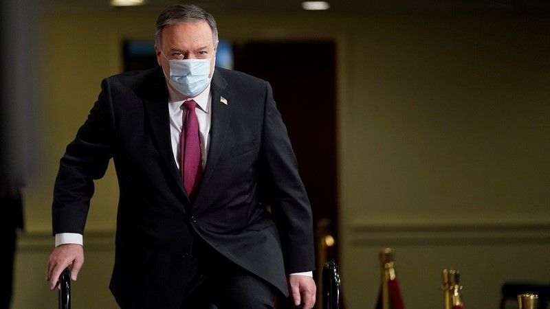 بومبيو يلغي آخر زيارة خارجية له كانت مقررة الأربعاء إلى بلجيكا