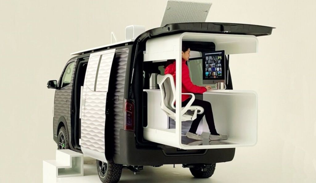 نيسان تكشف عن "شاحنة الأعمال" ذات المكتب المدمج (صور + فيديو)