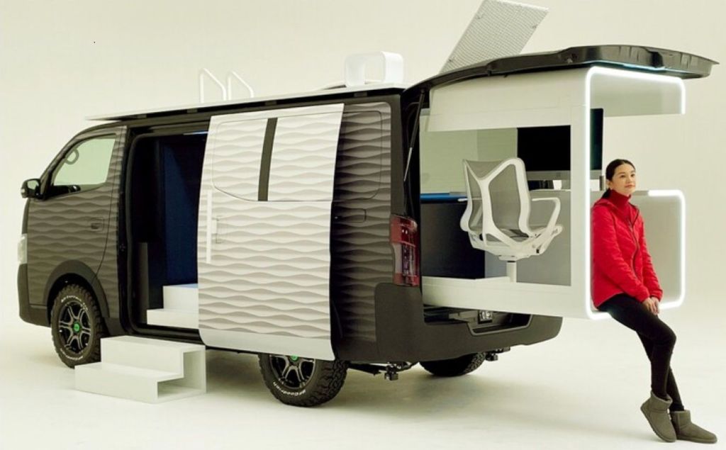 نيسان تكشف عن "شاحنة الأعمال" ذات المكتب المدمج (صور + فيديو)