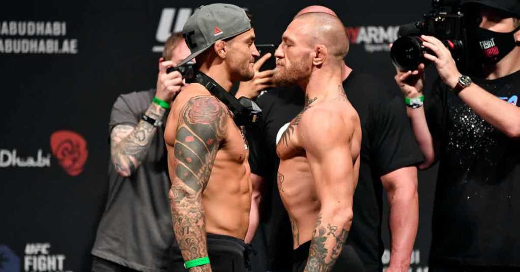 أبرز لقطات النزال الناري بين كونور وبورييه 1 كونور بورييه