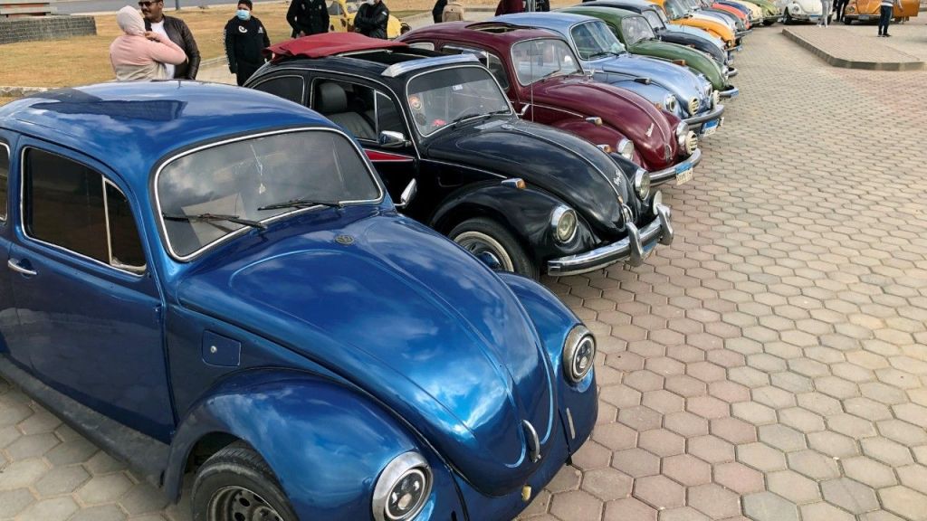 عشاق سيارة البيتل الكلاسيكية ينظمون جولات للتعبير عن عشقهم للسيارة في مصر