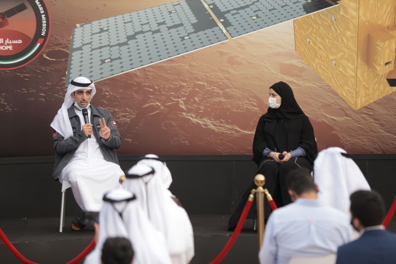 مسبار الأمل يبدأ مهامه العلمية بعد وصوله المريخ