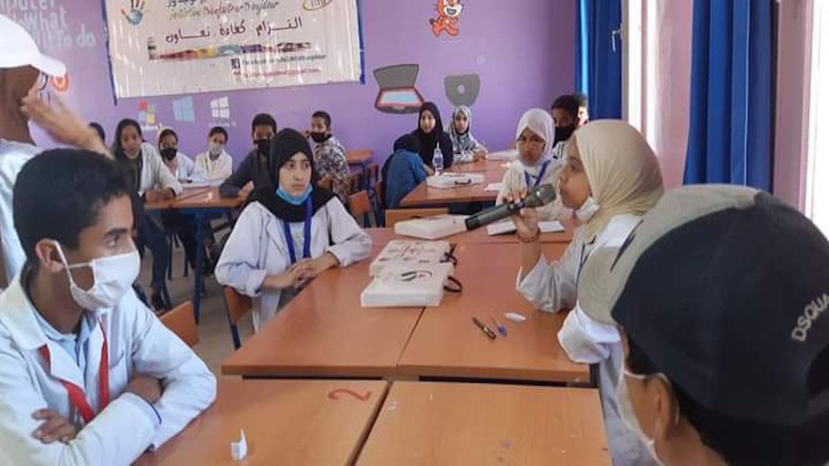 35 تلميذًا يستفيدون من مشروع "التلميذ المبادر" لنشر ثقافة التطوع في بوجدور