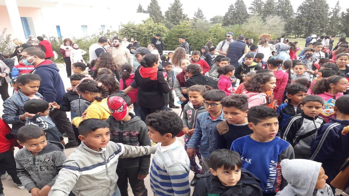 ورشة روبوتيك لتلاميذ المدارس بريف نابل في تونس 3 ورشة روبوتيك لتلاميذ المدارس بريف نابل في تونس