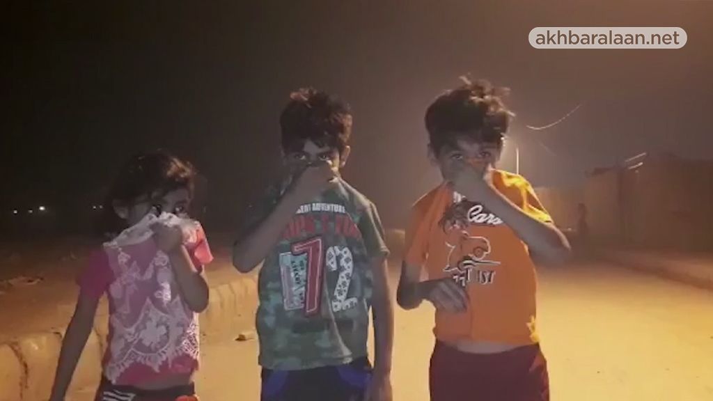 التلوث يخنق الأحواز وايران تتعمد إهمال البنية التحتية