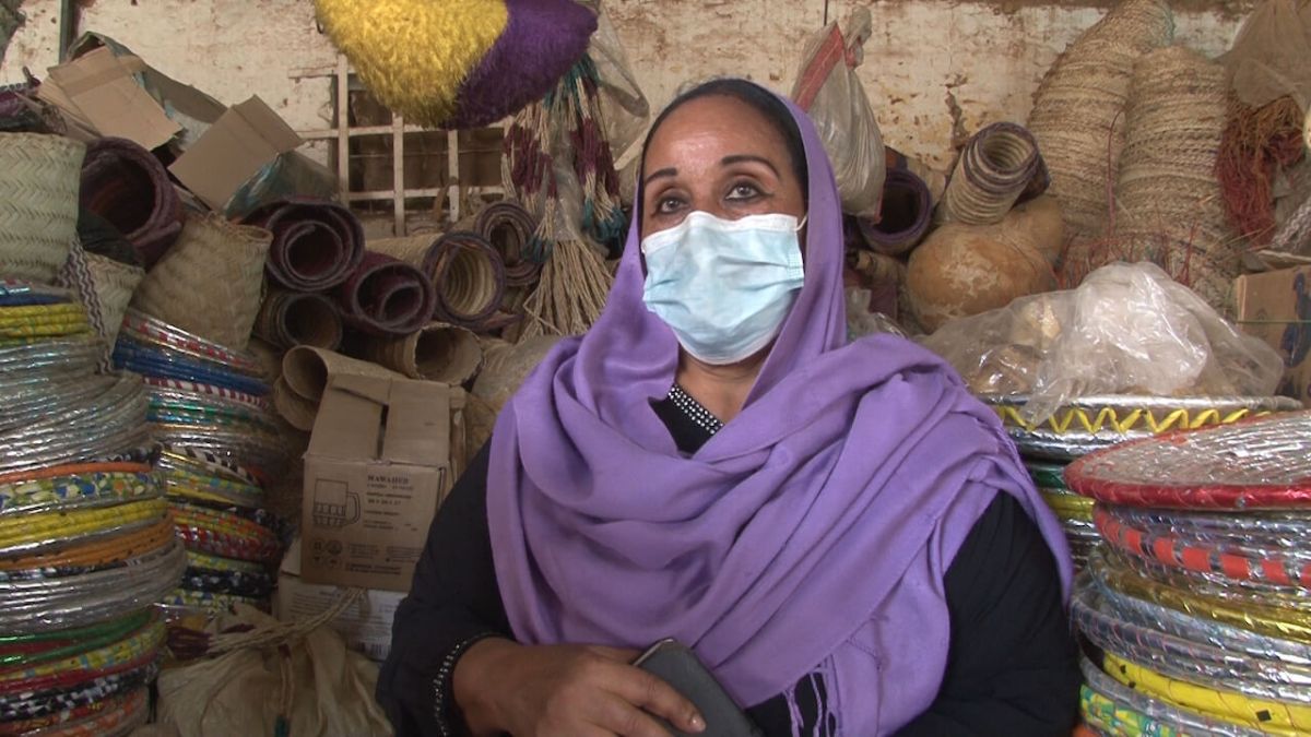 السيدة السودانية أماني عبدالله 