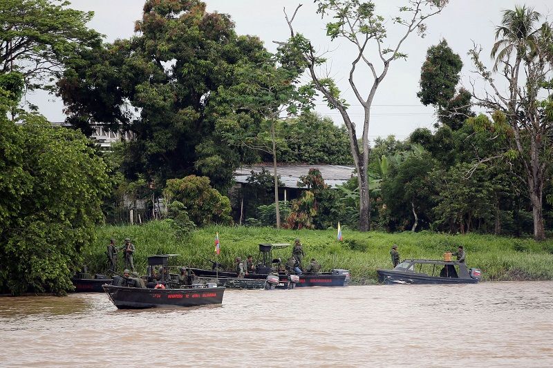 فنزويلا تطلب مساعدة الأمم المتحدة في إزالة الألغام الأرضية بالقرب من حدود كولومبيا