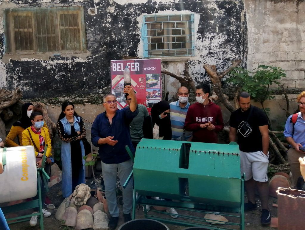 ناشط تونسي يحول مكب نفايات إلى مركز ثقافي لنشر الوعي البيئي