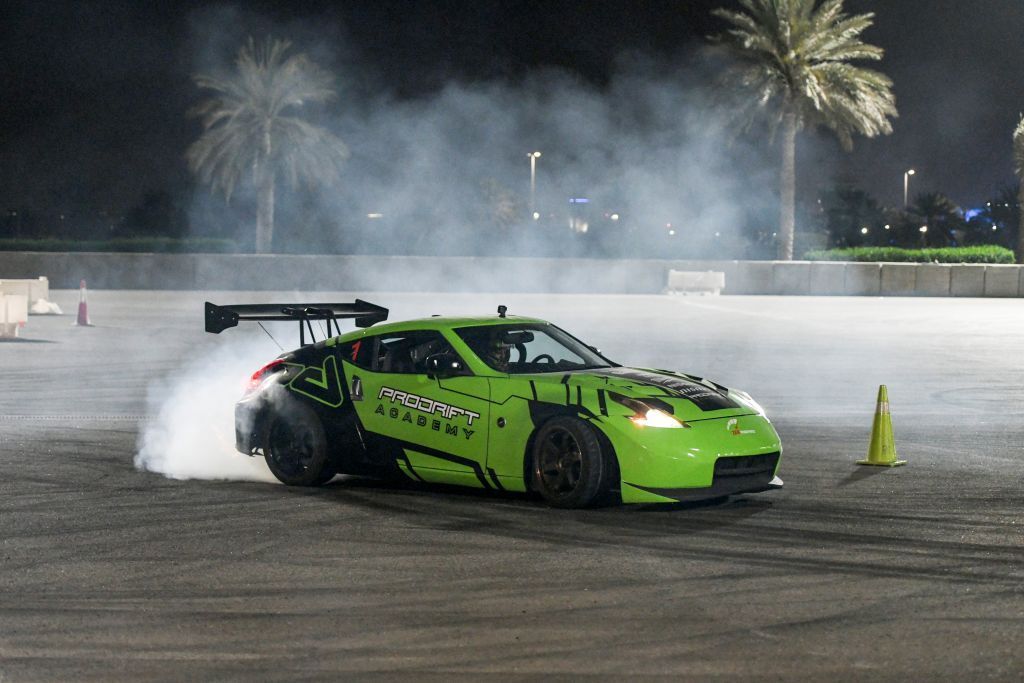 فلسطينية تحصد ألقابا في سباقات السيارات الخطرة 2 فلسطينية تحصد ألقابا في سباقات السيارات الخطرة