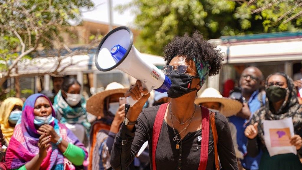 "ردع المتحرشين" بين أبرز مطالب موكب نسوي في السودان