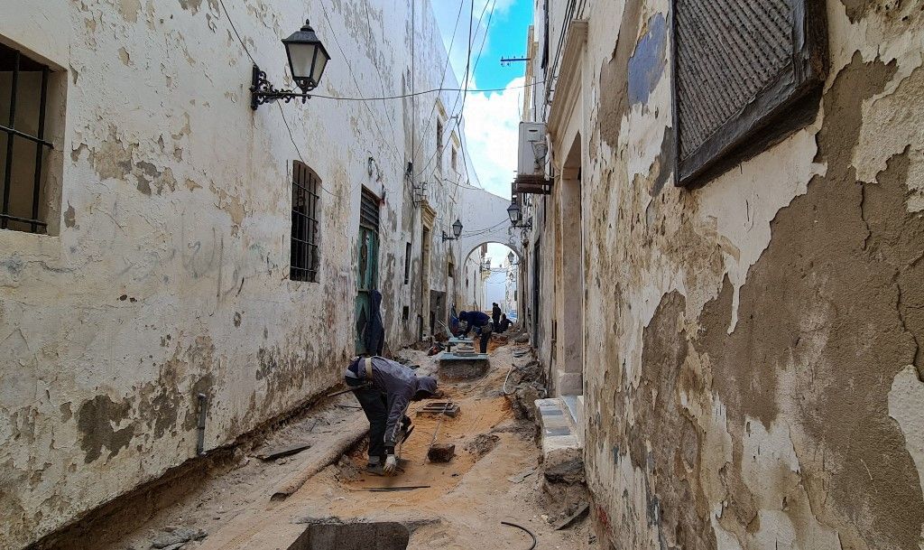 ليبيا.. ترميم قوس رومان ماركوس أوريليوس في طرابلس 3 ليبيا.. ترميم قوس رومان ماركوس أوريليوس في طرابلس