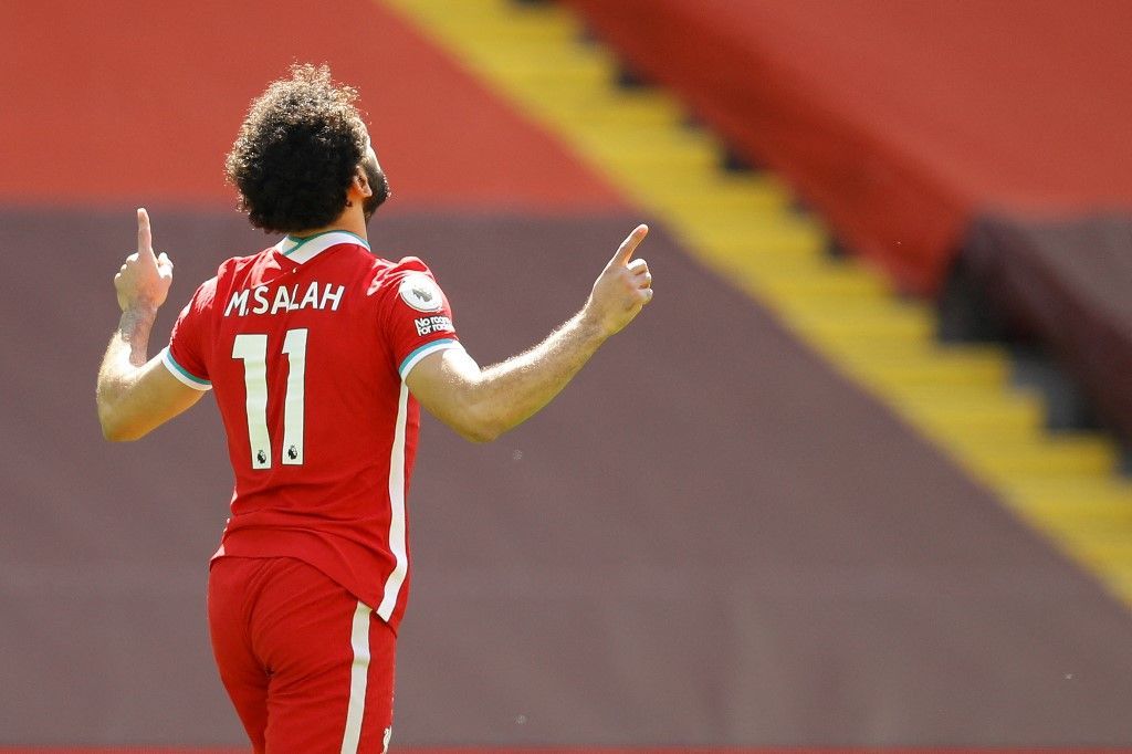 محمد صلاح ينفرد بإنجاز تاريخي بقميص ليفربول