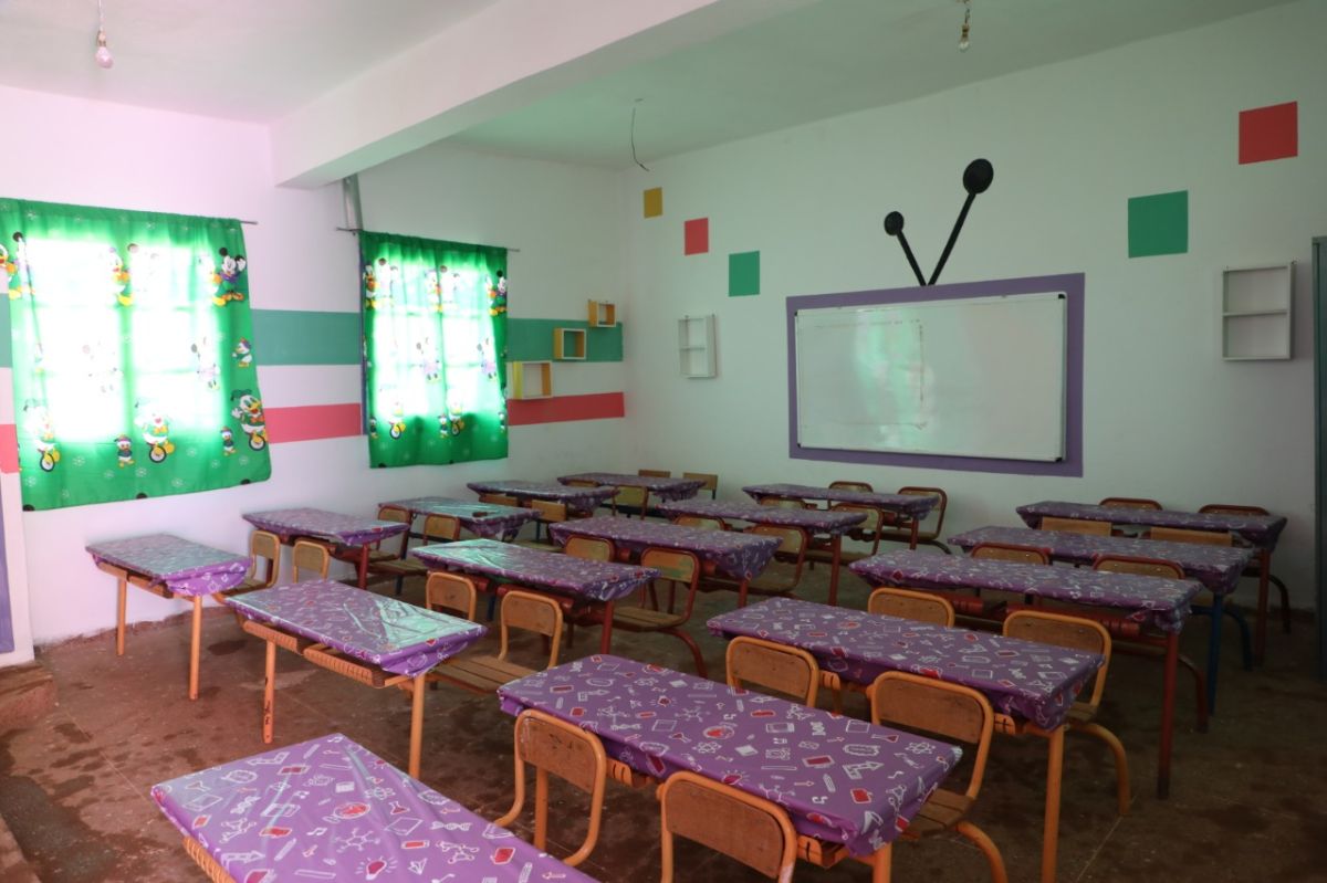 "انفكاين" بالمغرب تستفيد من مبادرة القرية النموذجية وخدمات طبية مجانية 4 مبادرة القرية النموذجية رممت المدرسة