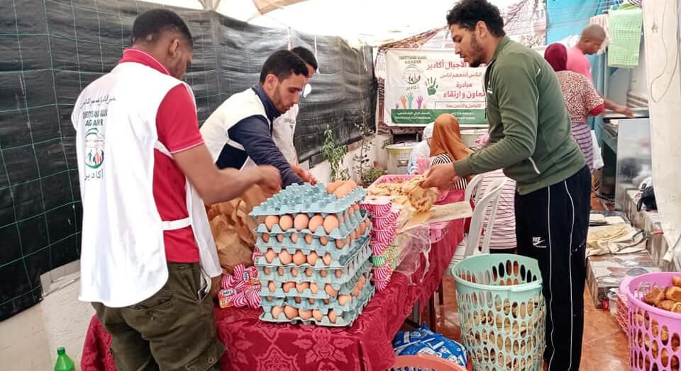 مبادرة لإفطار 500 صائم يوميًا في أكادير بالمغرب