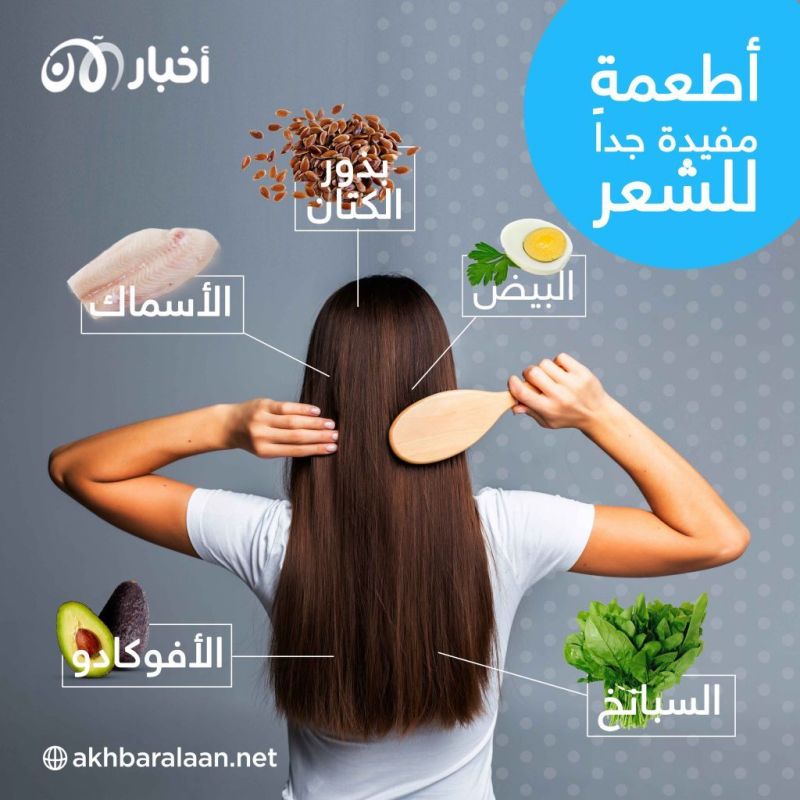 أطعمة تقوي الشعر.. تعرفوا على أبرز 5 منها