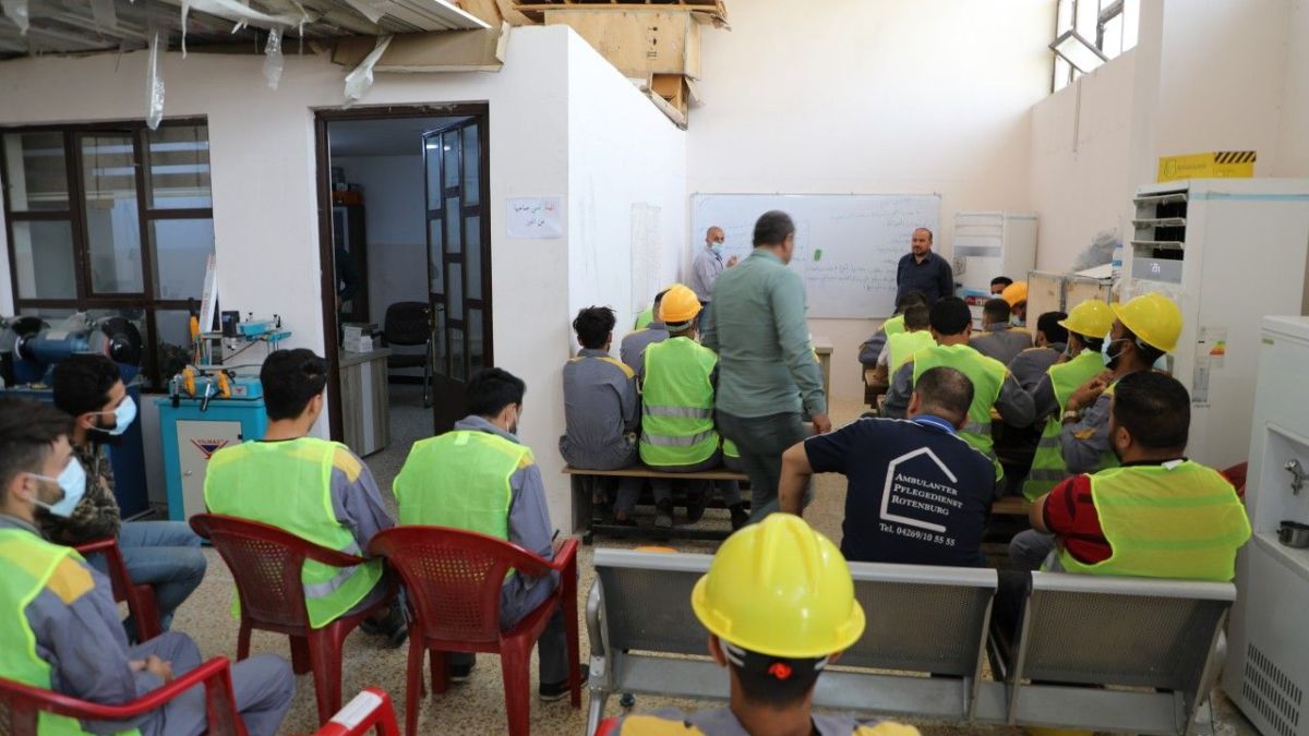 "التدريب المهني" في الموصل يقدم دورات تدريبية للشباب للحد من البطالة